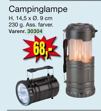 Harald Nyborg Campinglampe tilbud