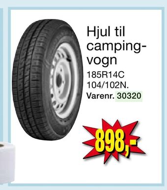 Harald Nyborg Hjul til campingvogn tilbud