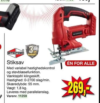 Harald Nyborg Stiksav tilbud