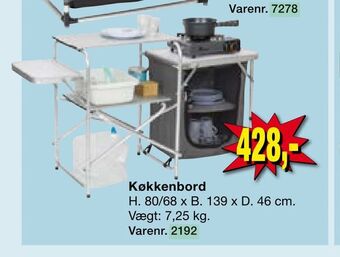 Køkkenbord