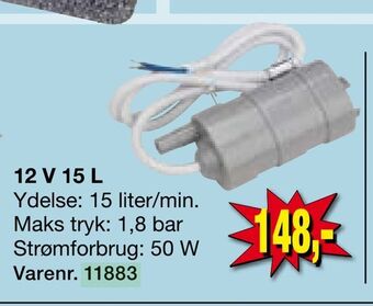 Harald Nyborg Vandpumpe tilbud