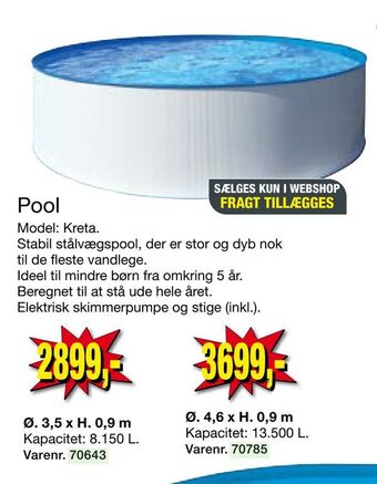 Harald Nyborg Pool tilbud