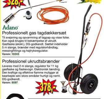 Harald Nyborg Professionel ukrudtsbrænder tilbud