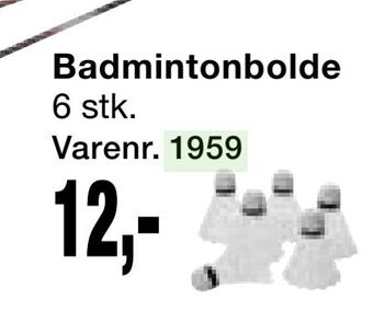 Harald Nyborg Badmintonbolde tilbud