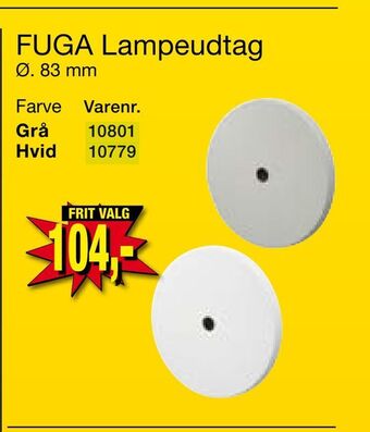 FUGA Lampeudtag