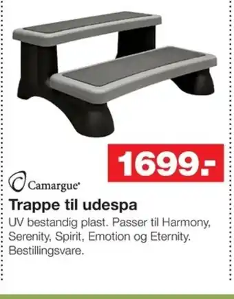 Bauhaus Camargue Trappe til udespa tilbud