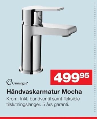 Bauhaus Håndvaskarmatur Mocha tilbud
