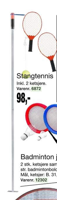 Harald Nyborg Stangtennis tilbud