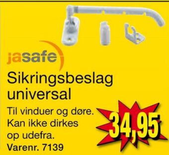Harald Nyborg Jasafe sikringsbeslag tilbud
