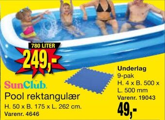 Harald Nyborg Sunclub badebassin tilbud