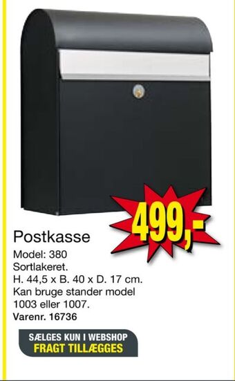 Harald Nyborg Allux postkasse tilbud