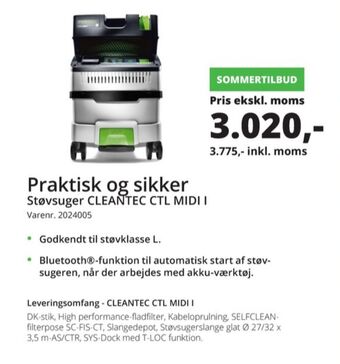 Festool industristøvsuger