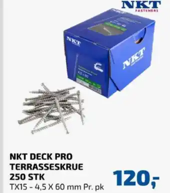 Nkt fasteners skruer
