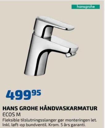 Hansgrohe håndvaskarmatur