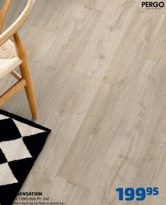 Davidsen Pergo laminatgulv tilbud