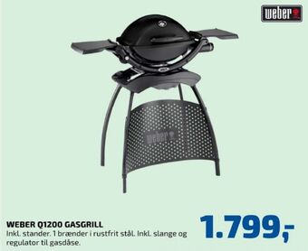 Davidsen Weber gasgrill tilbud