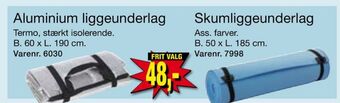 Harald Nyborg Ukendt liggeunderlag tilbud