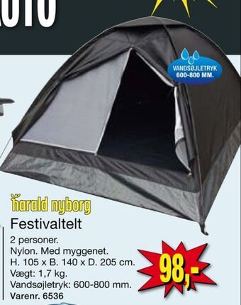Harald Nyborg Harald nyborg telt tilbud