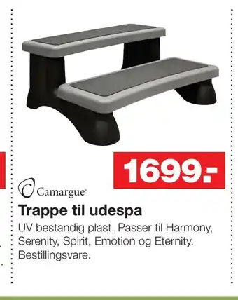 Trappe til udespa