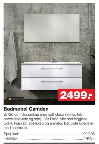 Badmøbel Camden