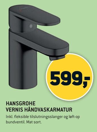 XL-BYG Hansgrohe vernis håndvaskarmatur tilbud