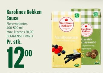 Karolines sauce flydende