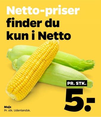 Netto Ukendt majskolbe tilbud