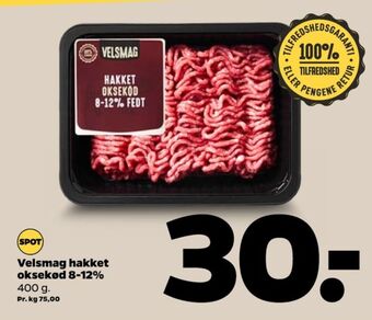 Netto Velsmag hakket oksekød tilbud