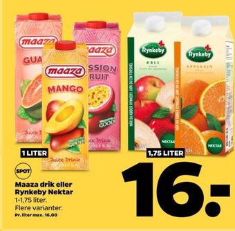 Netto Nektar juice tilbud