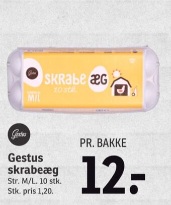 SPAR Gestus æg tilbud