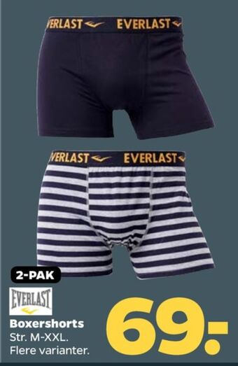 Netto Everlast boxershorts tilbud