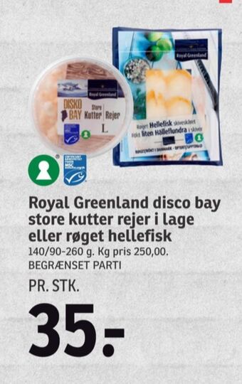 SPAR Royal greenland rejer tilbud