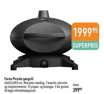 Imerco Forno Piccolo gasgrill tilbud