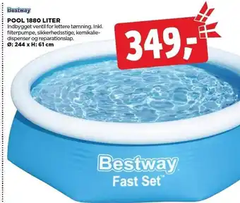 jem & fix Pool 1880 L tilbud