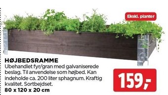 jem & fix Højbedsramme tilbud