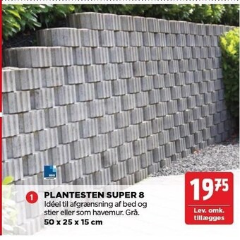 jem & fix Plantesten super 8 tilbud