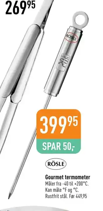 Imerco Gourmet termometer tilbud