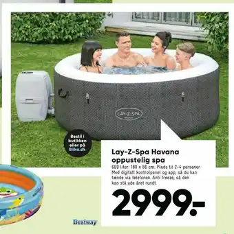 Lay-Z-Spa Havana oppustelig spa