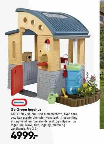 Bilka Go Green legehus tilbud