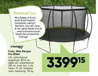 Bilka Max Ranger Pro Ø366 tilbud