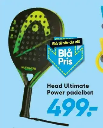Bilka Head Ultimate Power padelbat tilbud