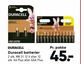 Bilka Duracell batterier tilbud
