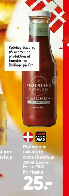 Bilka Pedersens udvalgte tomatketchup tilbud