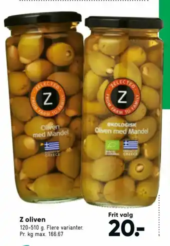 Bilka Z oliven tilbud