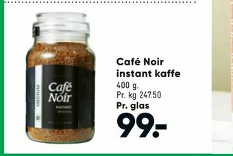 Bilka Café Noir instant kaffe tilbud