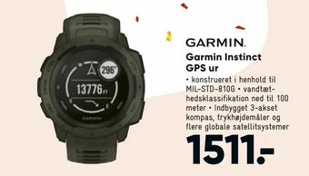 Garmin Instinct GPS ur