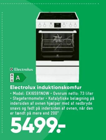 Bilka Electrolux induktionskomfur tilbud
