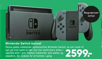 Bilka Nintendo Switch konsol tilbud