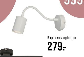 Ilva Explore væglampe tilbud