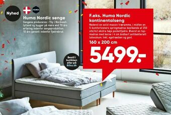 Bilka Huma Nordic kontinentalseng tilbud